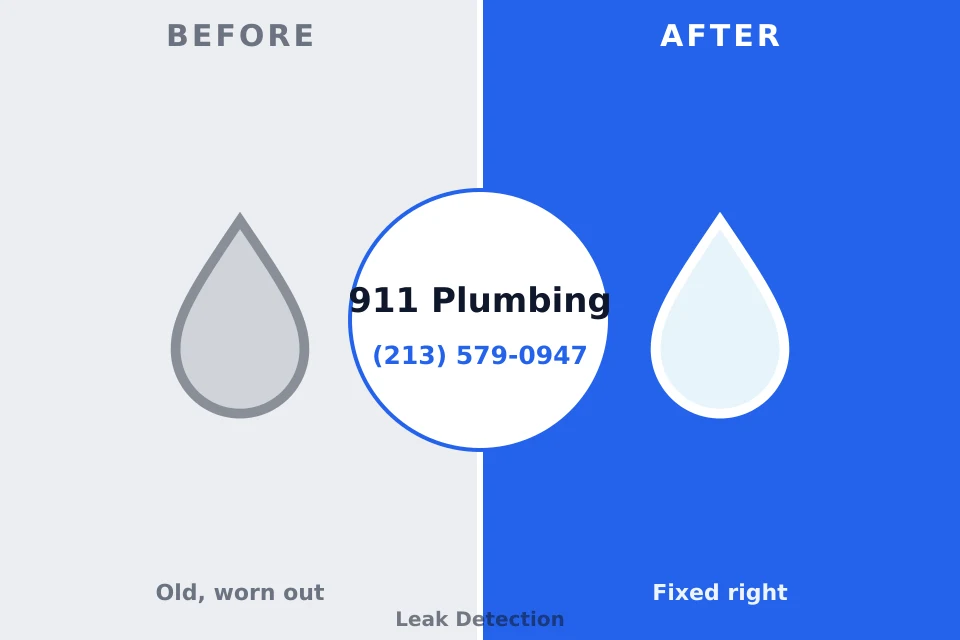 Before and after: plumbing company Rockport, IN